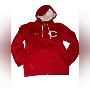 Nike Cincinnati reds zipper hoodie